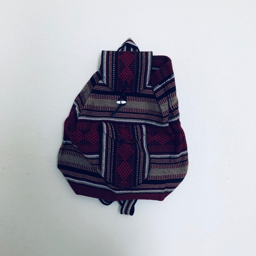 Handmade artisan backpack